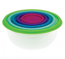 М 1308 - Набор мисок РАДУГА 5 шт