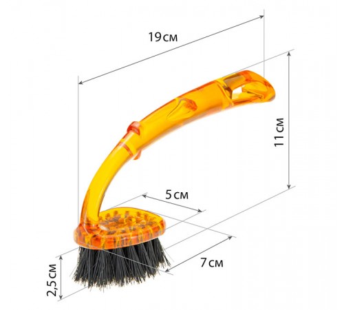 М 5203 - Щётка для мытья посуды ГЛЯНЕЦ